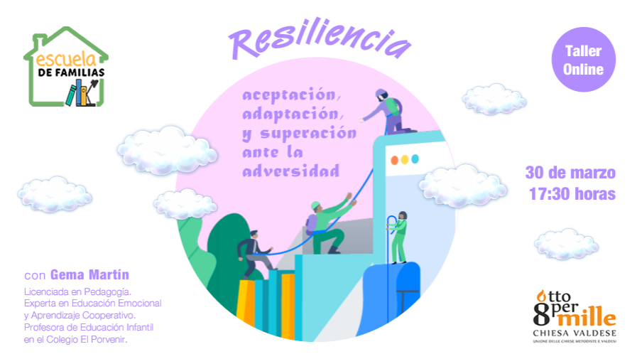 Taller de #EscueladeFamilias: "Resiliencia: aceptación, adaptación, y superación ante la adversidad"